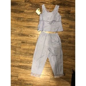 Blue lacy Dixie outfit